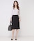 【手洗い可／日本製／スーツ可】タイトシルエットスカート