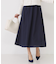 【手洗い可／ウエストゴム】エアリーなフレアースカート