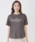 【手洗い可／日本製】半袖ロゴTシャツ