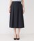【手洗い可／日本製】タックフレアスカート