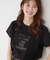 【手洗い可／接触冷感/抗菌防臭/消臭/UVカット】半袖ロゴTシャツ