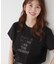 【手洗い可／接触冷感/抗菌防臭/消臭/UVカット】半袖ロゴTシャツ