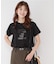 【手洗い可／接触冷感/抗菌防臭/消臭/UVカット】半袖ロゴTシャツ