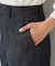 【手洗い可／伸縮性あり】きれいめデニムパンツ