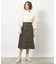 グローブ人気のスカート！デニムサイドプリーツスカート