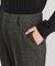 メランジテーパードパンツ