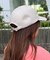 リボンキャップ【UVカット・サイズ調整】