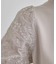 ほんのり透ける抜け感がポイント！袖刺繍5分袖プルオーバー