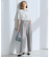 2WAYショルダーストラップワイドパンツ