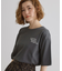 五分袖ロゴプリントTシャツ