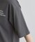 五分袖ロゴプリントTシャツ