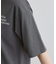 五分袖ロゴプリントTシャツ