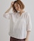 【夏に嬉しい機能付き】ランタンスリーブシャツブラウス