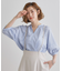 【夏に嬉しい機能付き】ランタンスリーブシャツブラウス