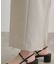 【夏に嬉しい機能付き】リネンライクベルトワイドパンツ