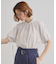 【洗える・シワになりにくい】麻調スリーブドロストブラウス