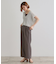 ラメベスト×ニットワンピースSET