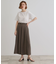 さらっと軽やか サイドプリーツスカーチョ