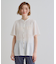 大人の抜け感シアースラブシャーリングブラウス