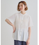大人の抜け感シアースラブシャーリングブラウス