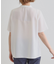 大人の抜け感シアースラブシャーリングブラウス