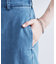 【冷感】ストレッチデニムワイドパンツ