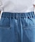 【冷感】ストレッチデニムワイドパンツ
