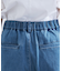 【冷感】ストレッチデニムワイドパンツ