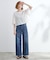 着回し◎夏に嬉しいSET　メッシュブラウス×フレアワンピース