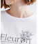 【UVカット/二の腕カバー】ハーフスリーブロゴTシャツ