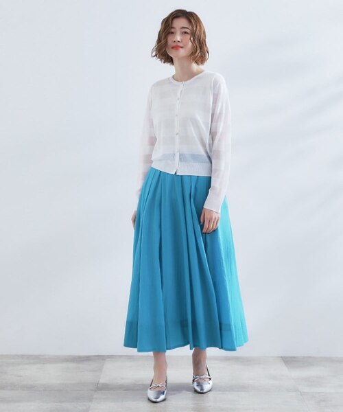 【タグ付未使用品】☆DIESEL☆花がら　透け感ギャザースカート　レディースS 透け感がムードある 大人のタックギャザースカート｜グローブの