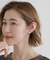 【痛くなりにくい】パール調ビジューイヤリングイヤカフセット