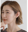 【痛くなりにくい】パール調ビジューイヤリングイヤカフセット