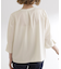 【洗える/お仕事】美しさが続く袖タックブラウス