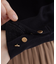 ON/OFF毎日使える！袖口ボタンドロップショルダーニット