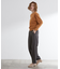 ON/OFF毎日使える！袖口ボタンドロップショルダーニット