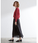 ON/OFF毎日使える！袖口ボタンドロップショルダーニット