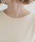 ON/OFF毎日使える！袖口ボタンドロップショルダーニット