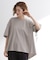 後ろ姿で魅せる　バックドロストシャーリングTシャツ