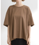 後ろ姿で魅せる　バックドロストシャーリングTシャツ