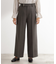 【カセット服】洗えるストレートワイドパンツ