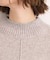 【洗える】ふんわりウール混オーバーサイズニット