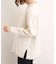 【洗える】ふんわりウール混オーバーサイズニット