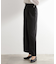 サス付きセンタープレスワイドパンツ