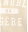 カレッジロゴキーネックニット