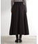 へリンボンツイードフレアマキシスカート