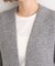 軽やかに着流す　ブークレニットコーディガン