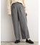 フロントビットカルゼワイドパンツ