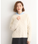 ふんわり包み込む ケーブルボートネックニット