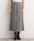 クラシカルツイード Aラインスカート